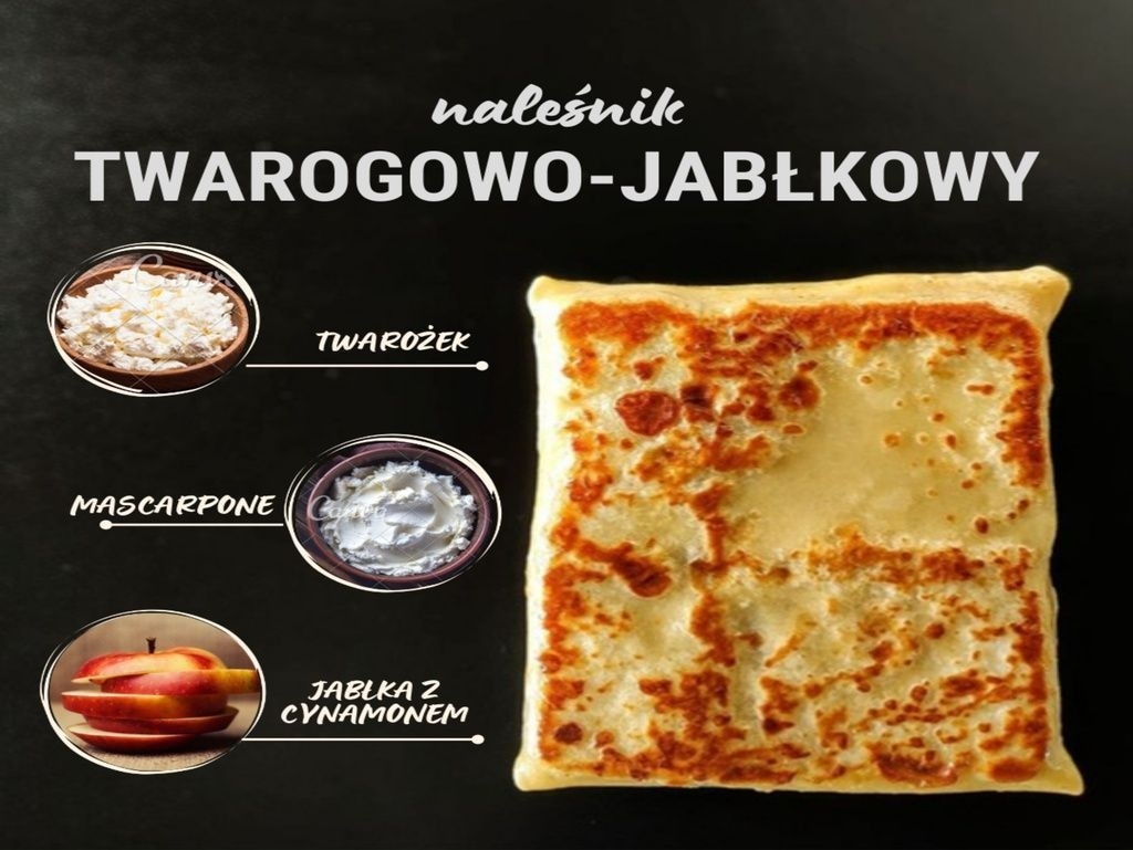 TWAROGOWO-JABŁKOWY