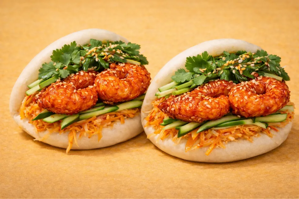 Bao Krewetki Korean
