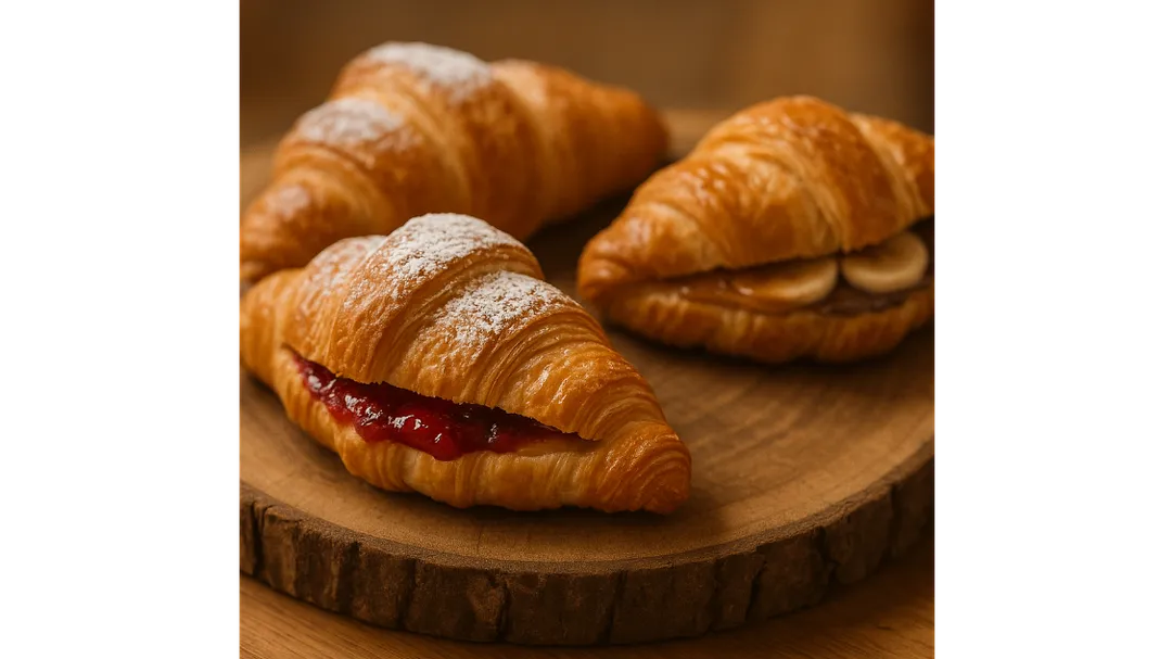 Croissant z karmelem