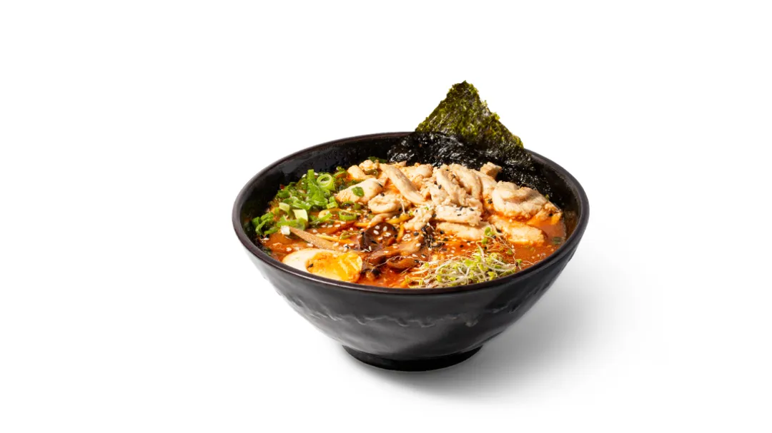 Spicy tonkotsu ramen Z kurczakiem