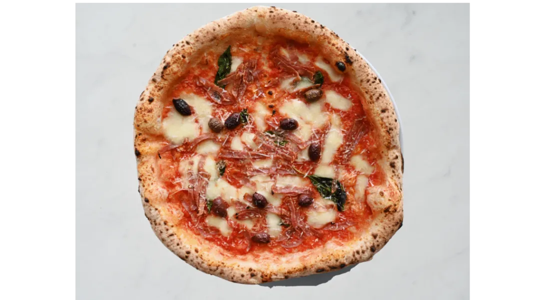 Pizza Bianco Nera