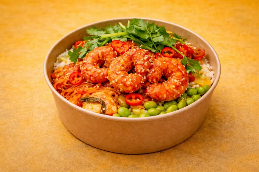 Rice Bowl Krewetki Koreańskie