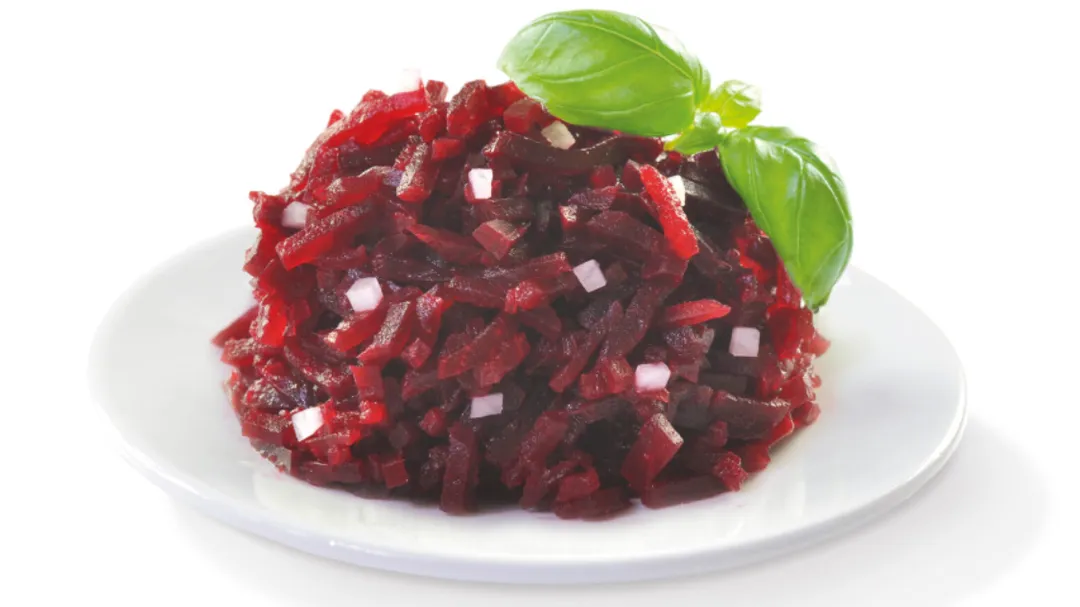 Burak z cebulką