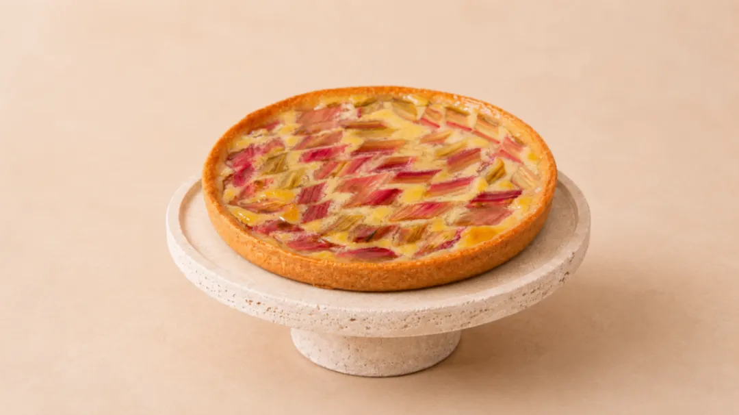 Tarta rabarbarowa