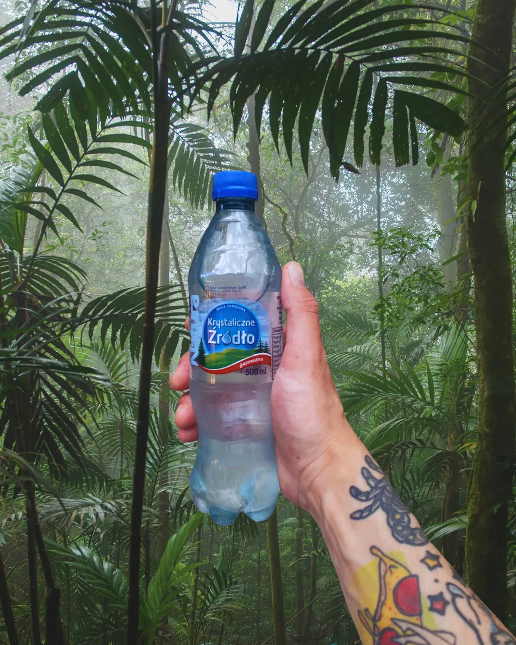 Woda gazowana 0,5 l (500ml)