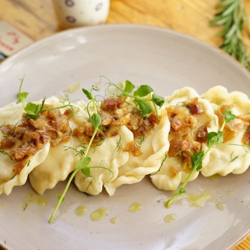 Pierogi z mięsem