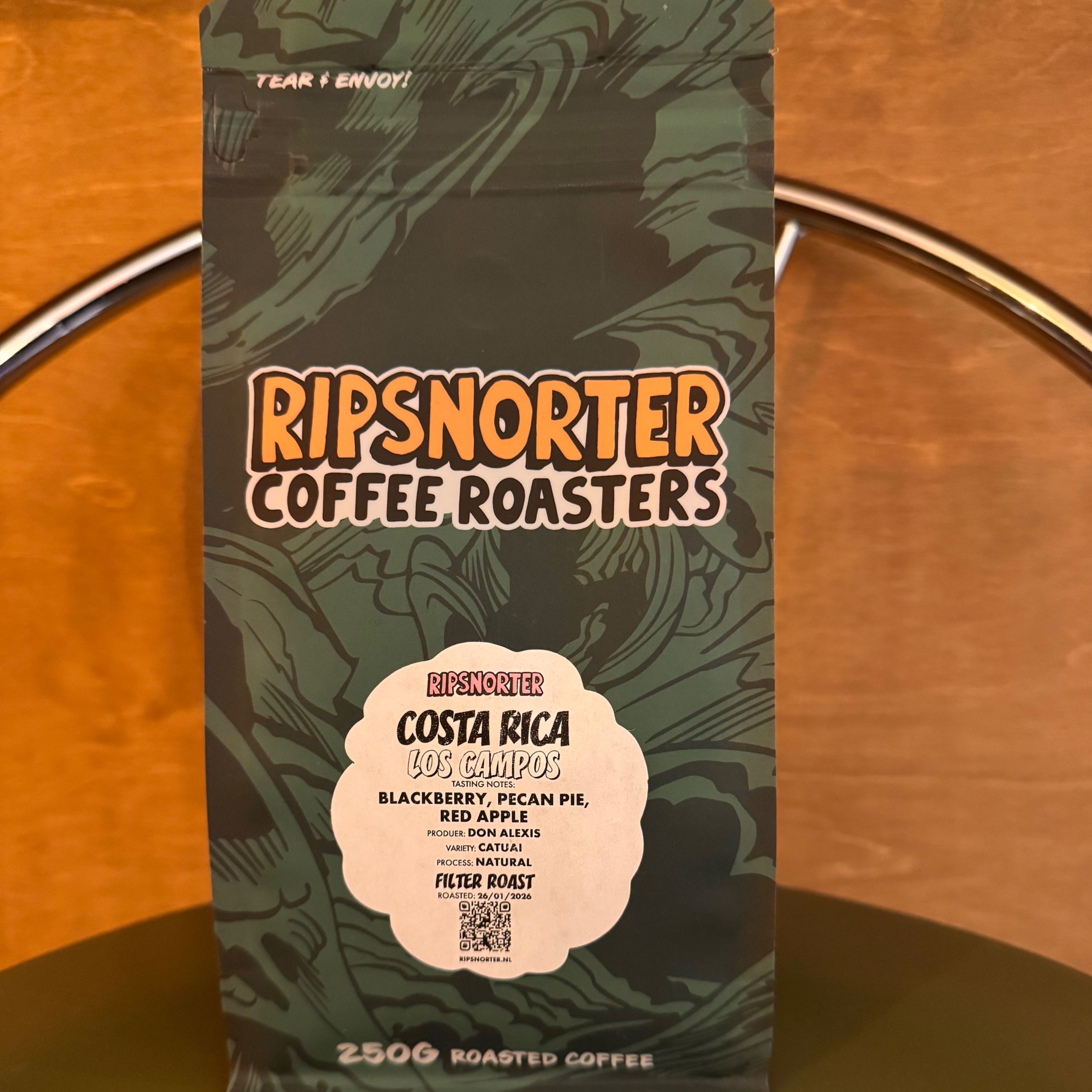 Ripsnorter. Costa Rica Los Campos (filtr)