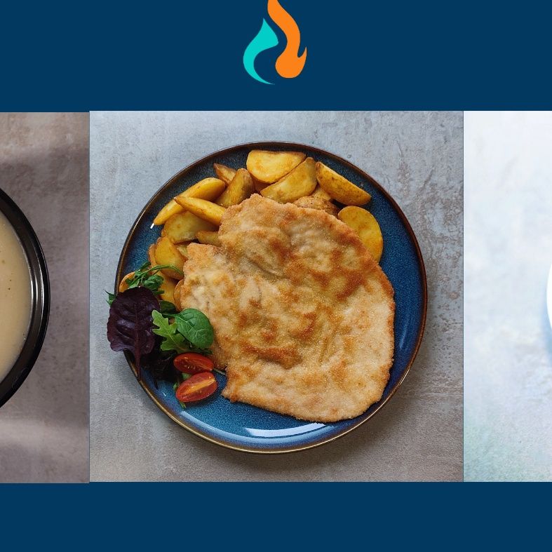 Żurek + schabowy + surówka