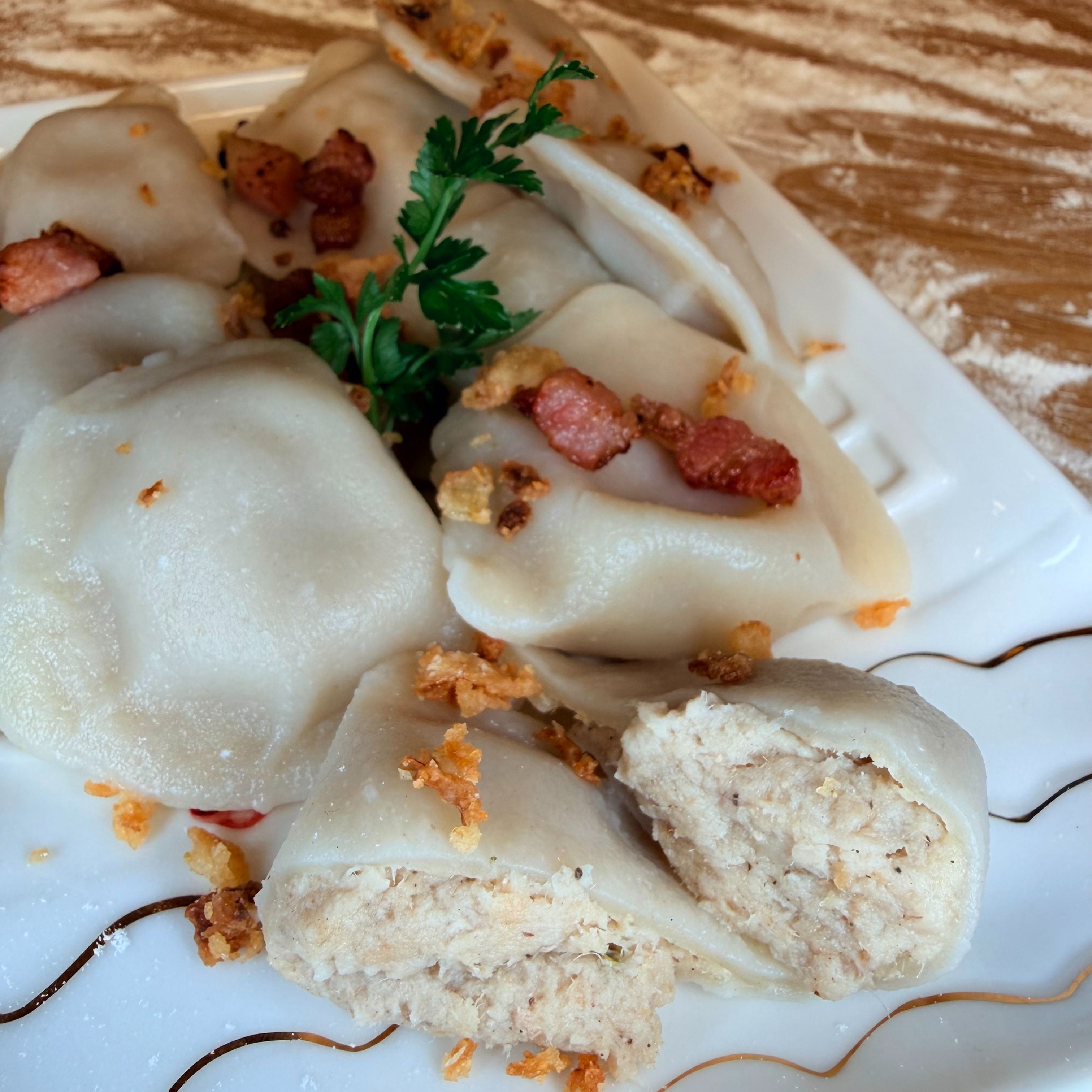 Pierogi z mięsem 10 sztuk