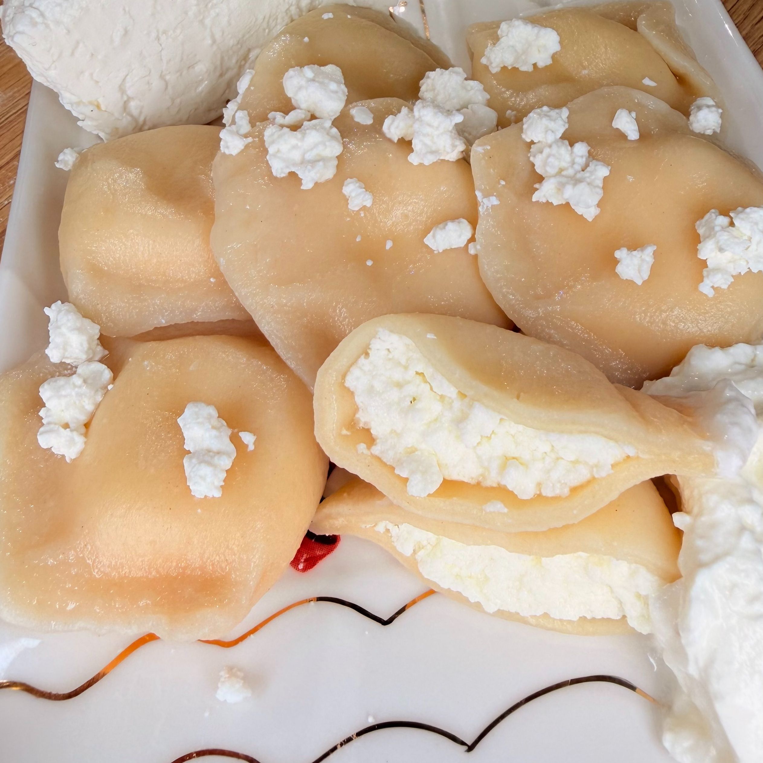 Pierogi z serem 10 sztuk