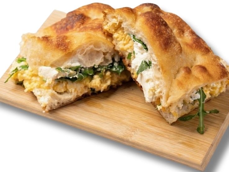 SCRAMBLED EGG FOCACCIA mini
