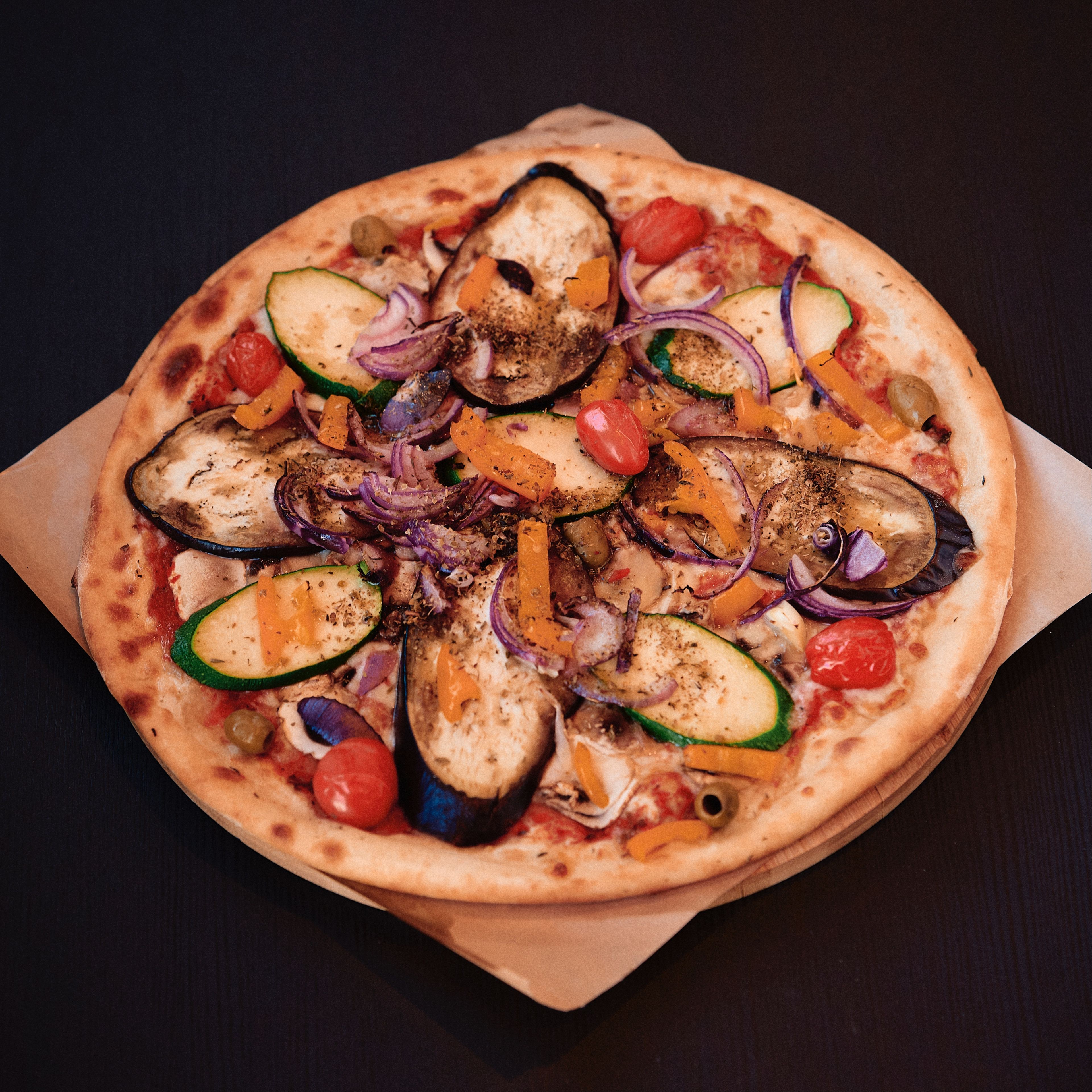 Pizza vegetariana