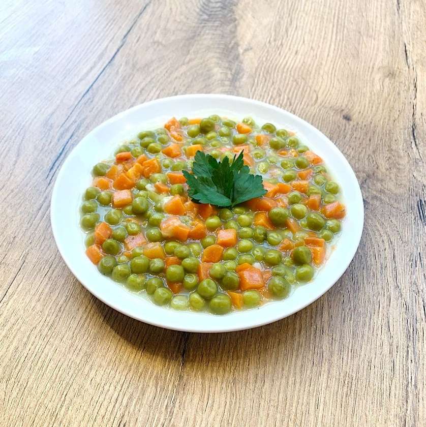 Carrots With Peas