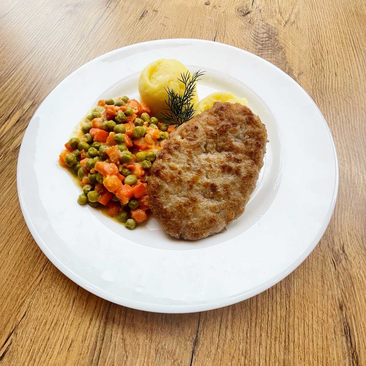 Traditional Ground Pork Cutlet