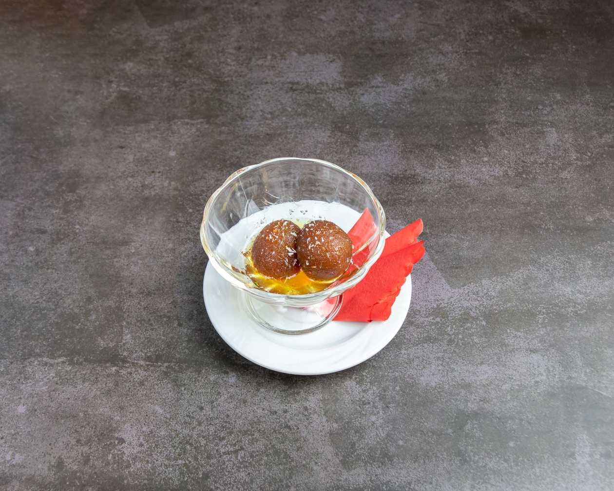 Himalayan milk balls with rose water