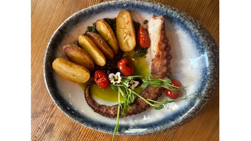 GRILLED OCTOPUS TENTACLE