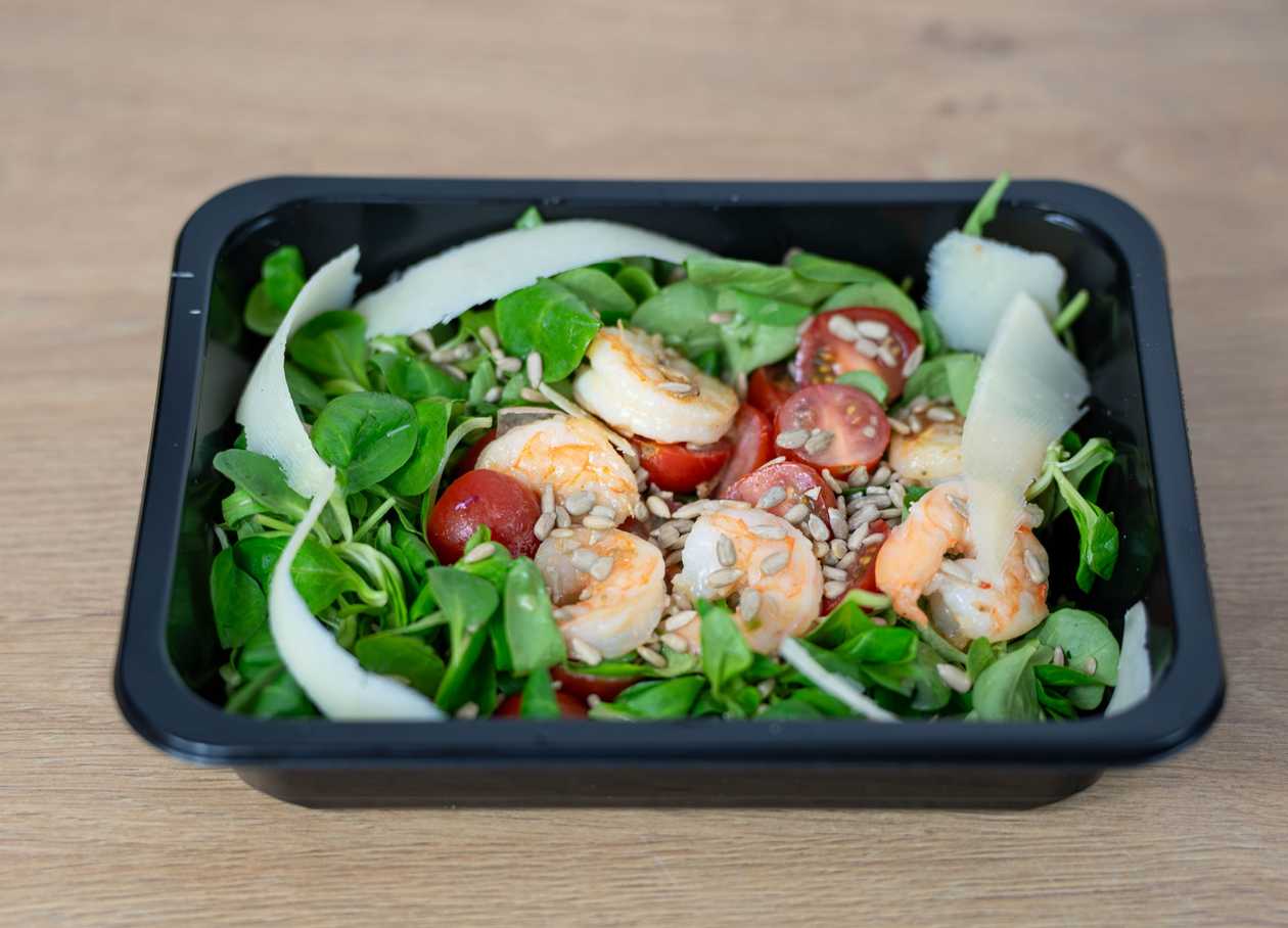Salad with Shrimps