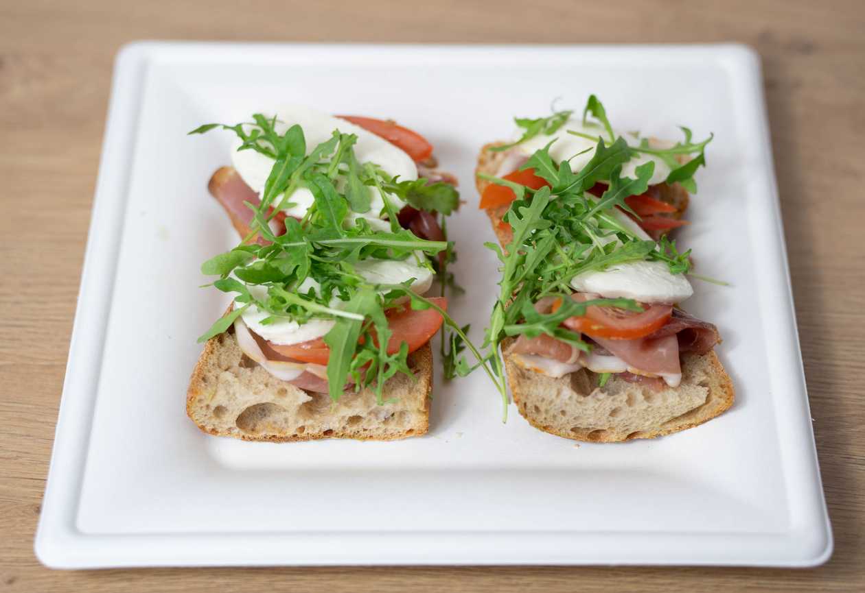 Sandwich with Parma Ham