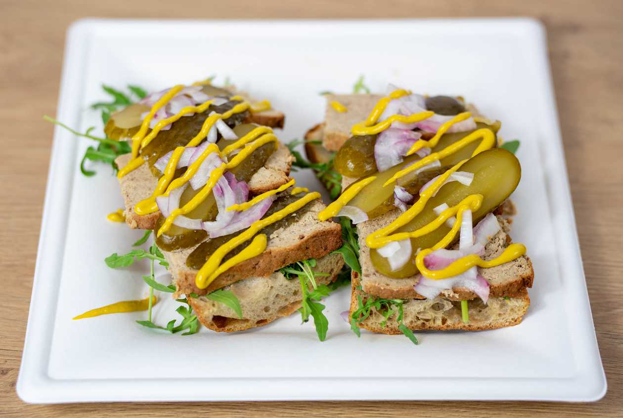 Sandwich with Homemade Pâté