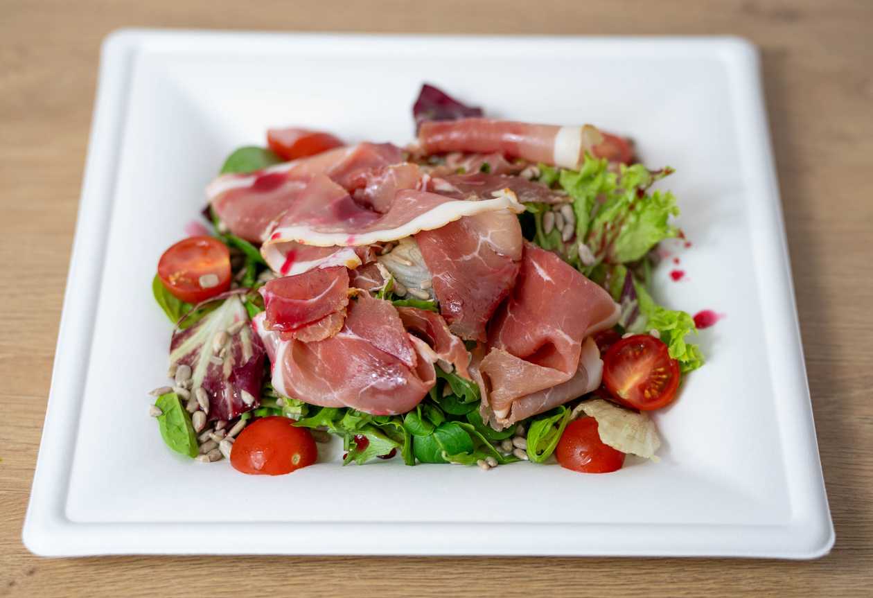 Salad with Goat's Cheese or Parma Ham