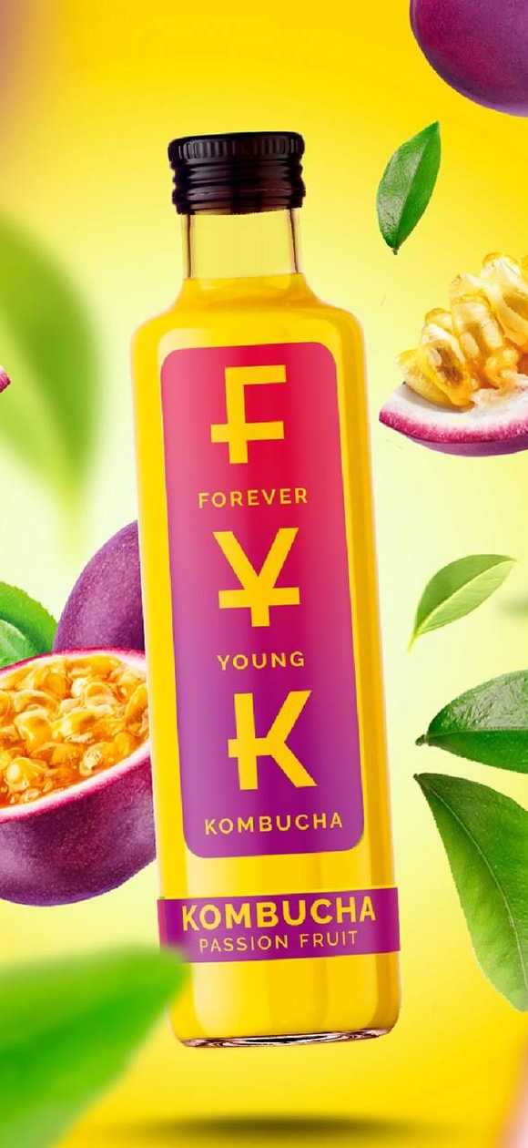 Kombucha Passion fruit