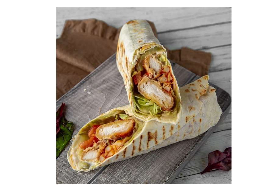 Shawarma z grillowanym kurczakiem