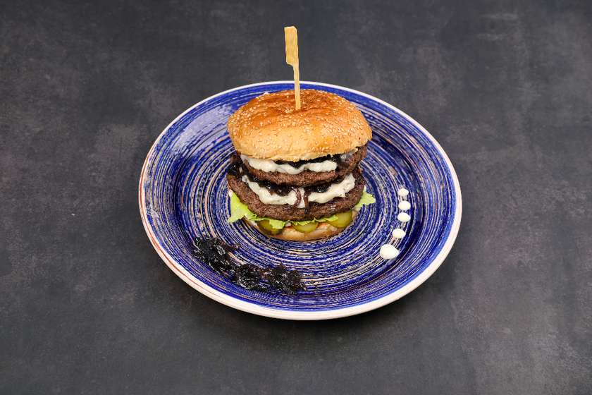 Burger Gorgonzola Podwójny