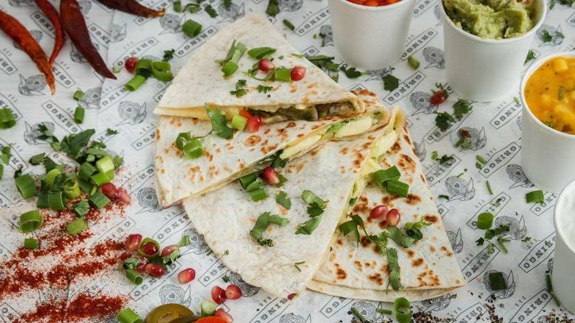 Quesadilla z Grillowanym Kurczakiem