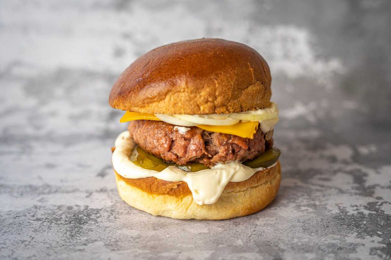 Truffle Veggie Burger