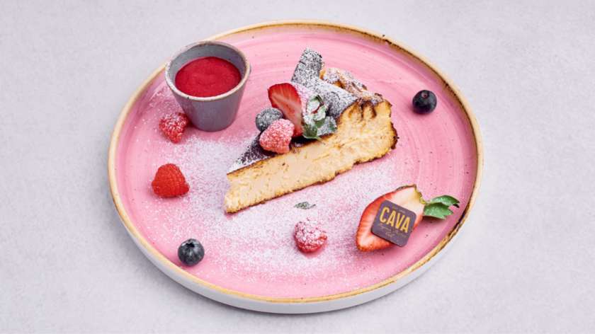 Cava Creamy Cheesecake