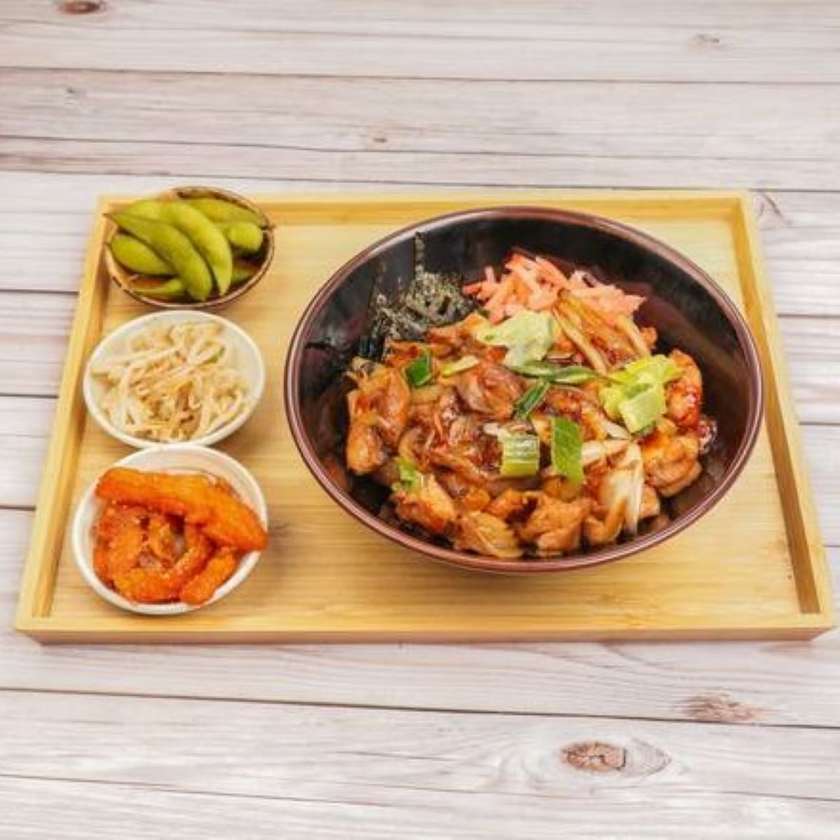 Spicy Yakitori Rice Bowl