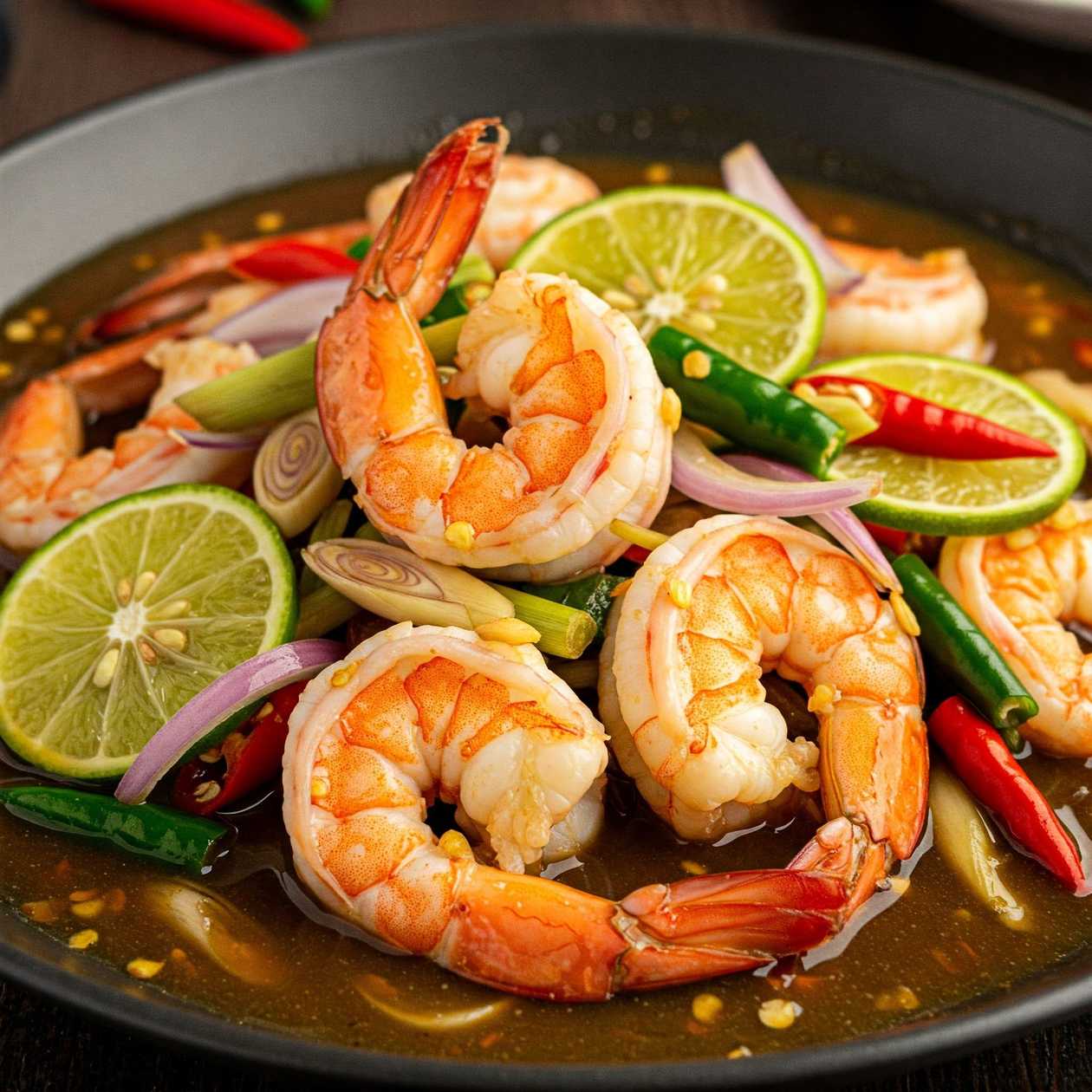 Shrimp in Spicy Sauce
