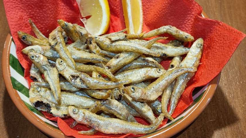Small fried fish