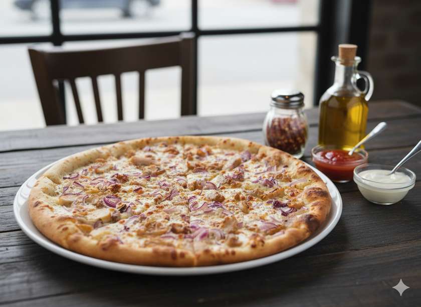 Kebab Pizza
