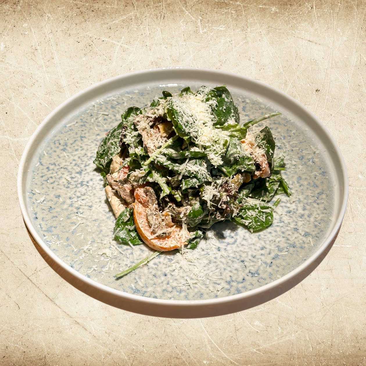 Salad with Beef and Pecorino