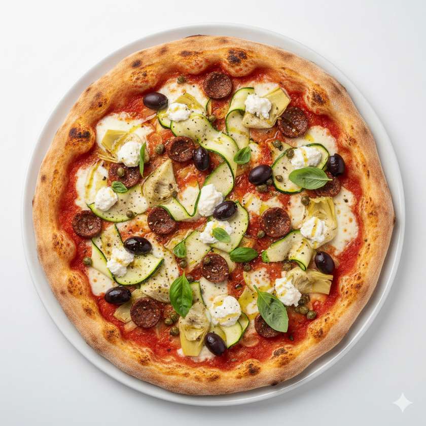 Pizza Zucchini(V)