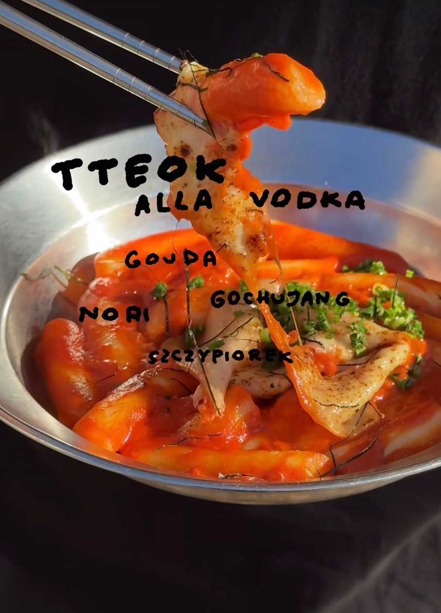 Tteok alla Vodka