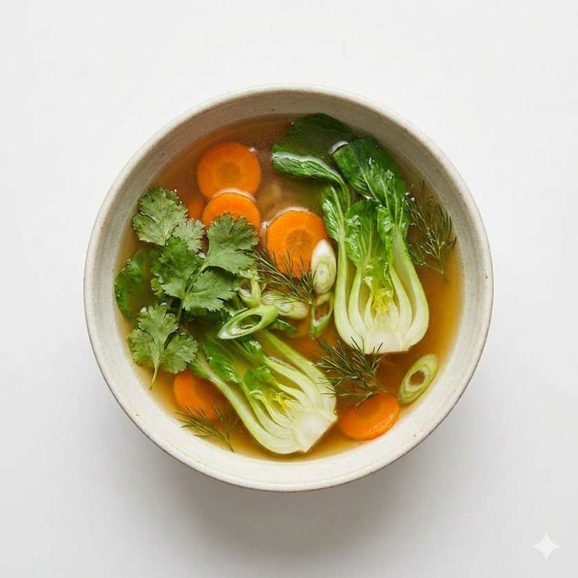 Xúp rau - vegetable broth 🌿