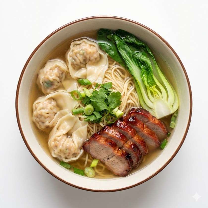 Wonton soup - Mỳ vằn thắn