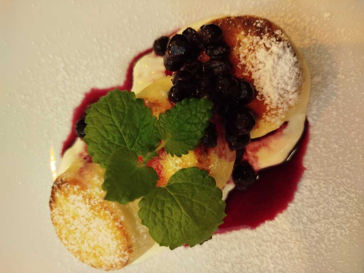 Syrniki with Homemade Jam