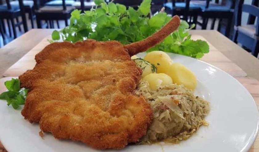 Pork loin chop with bone