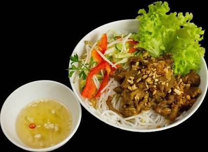 Grilled Pork Neck Bun Cha