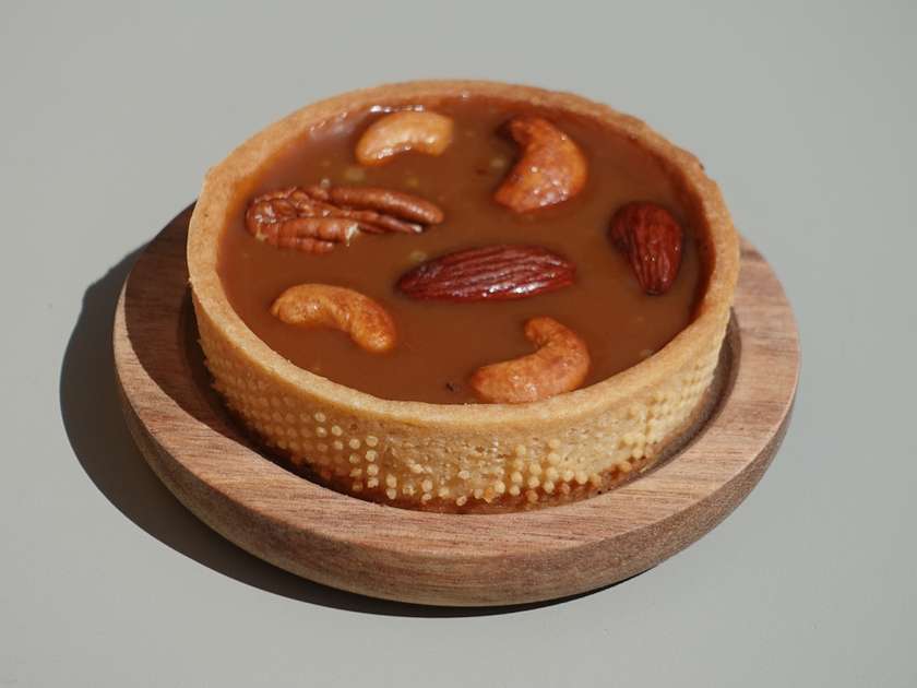 Tarta orzechowo-karmelowa