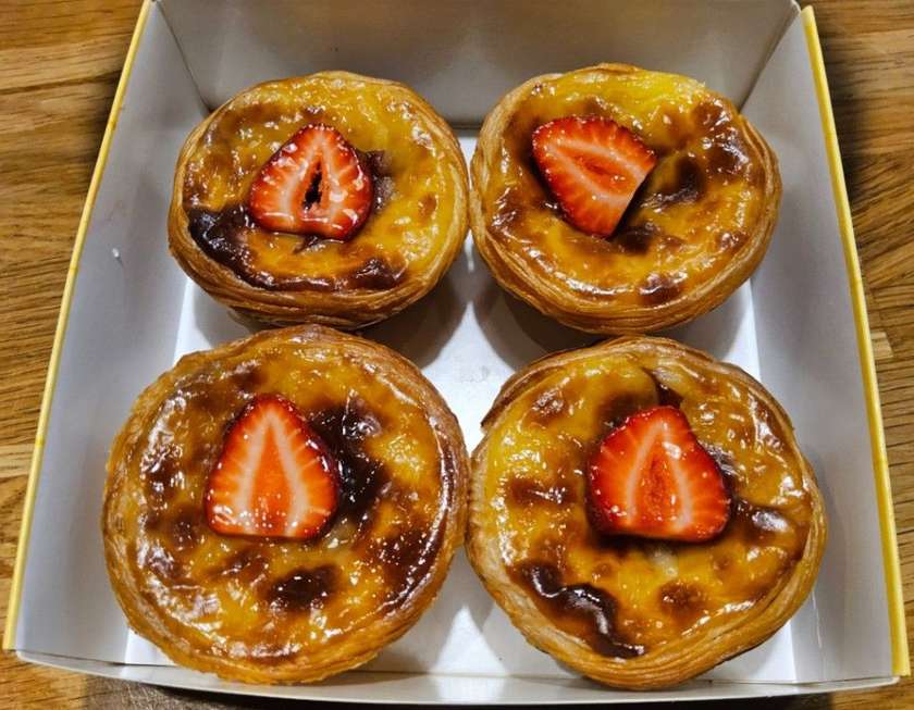 Pack 4 x Pastel de Nata - Strawberry