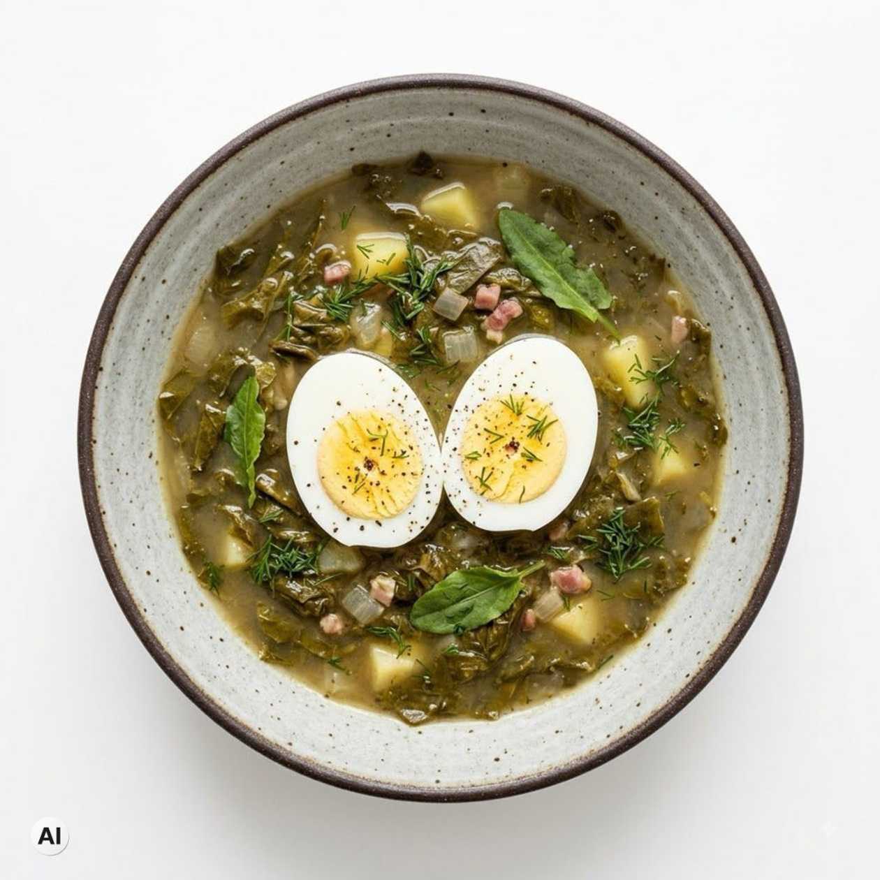 Sorrel soup