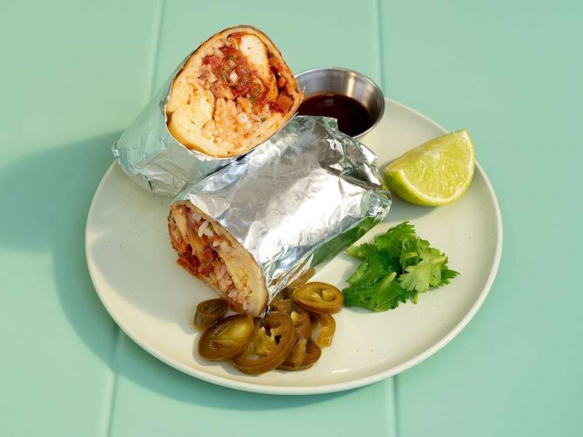 Burrito De Pollo Al Chipotle (Dostawa)