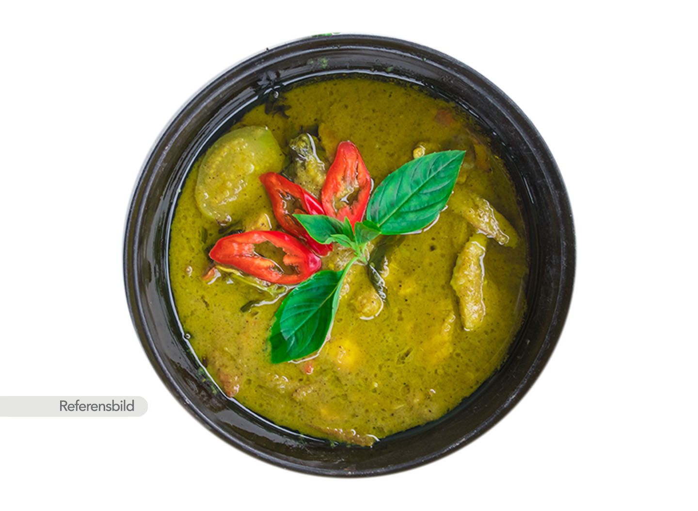 1. Kyckling i Grön Curry
