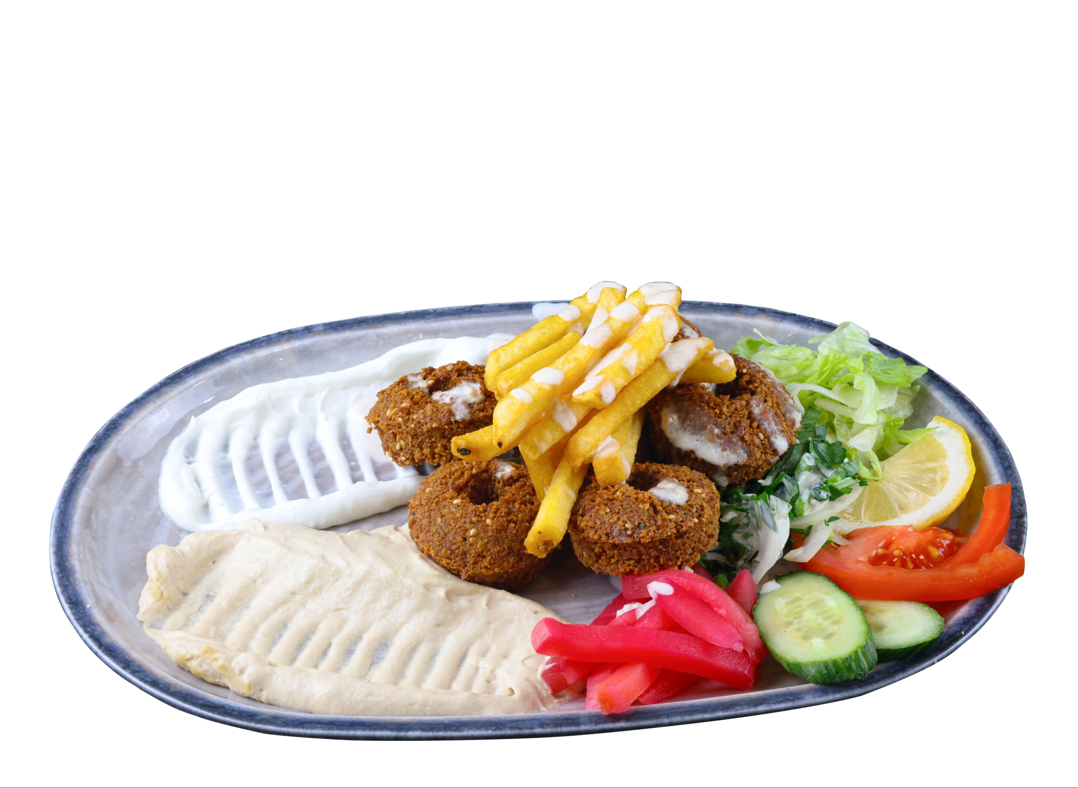 Falafeltallrik (6 st)