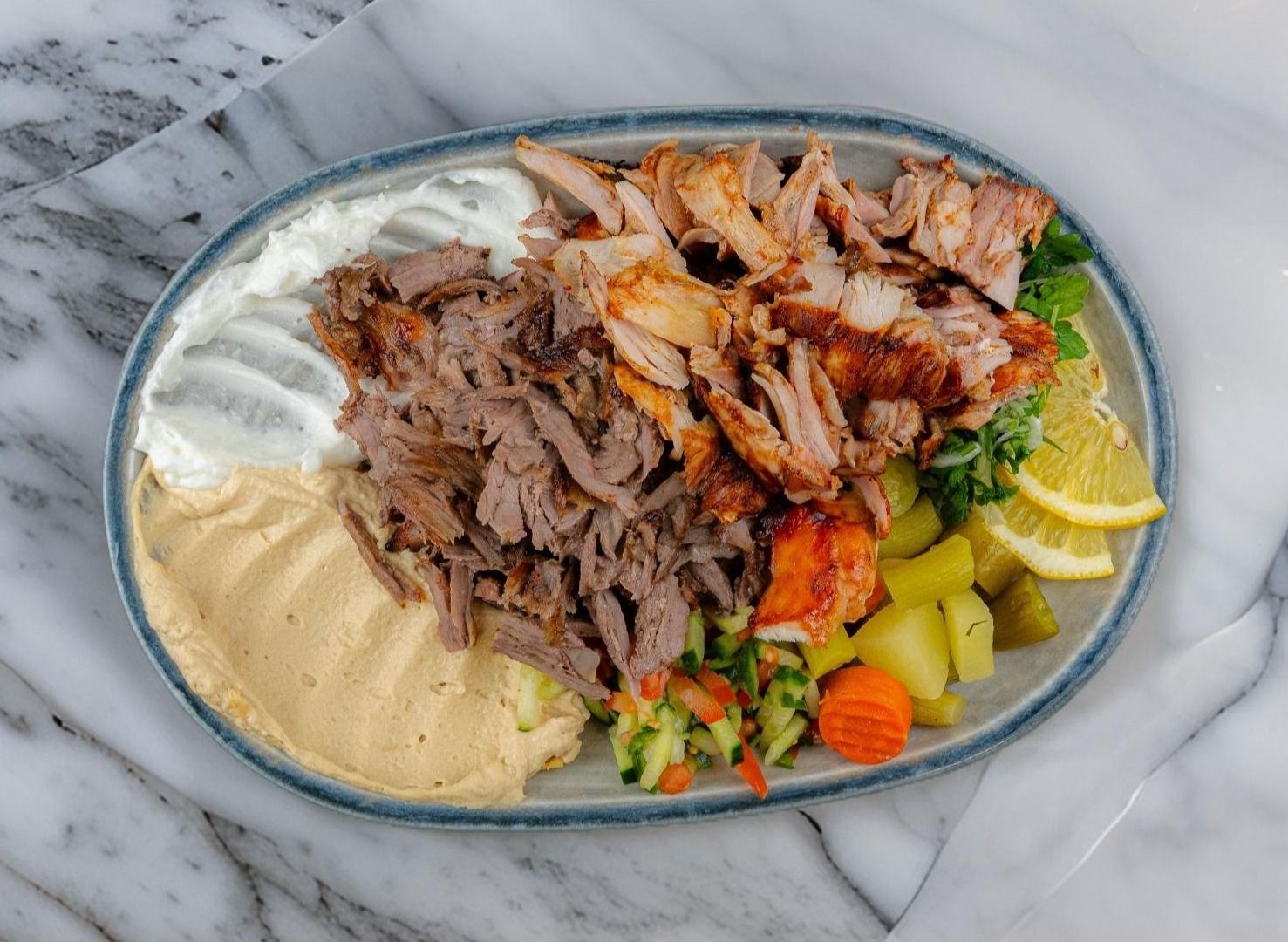 Shawarma Tallrik Kyckling