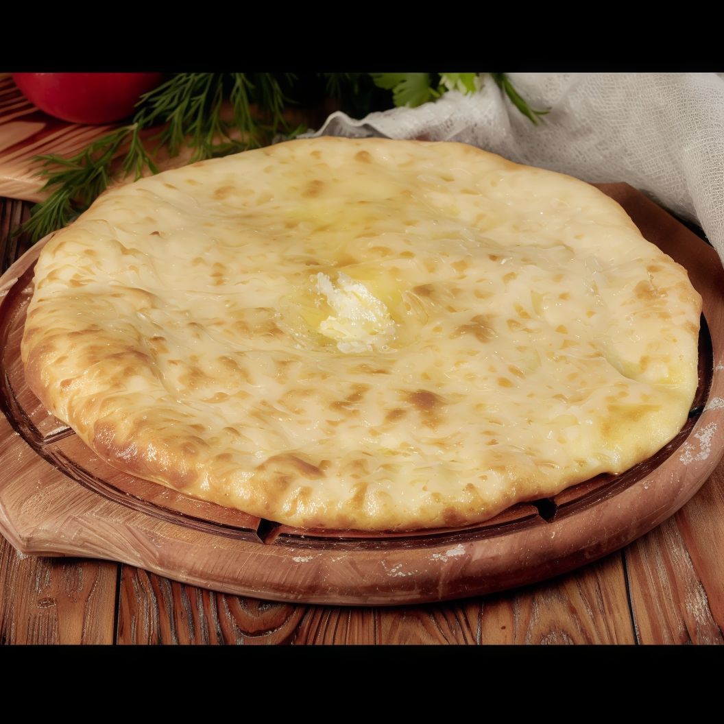 Chaczapuri z ziemniakami i serem